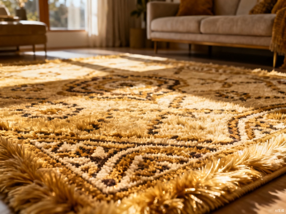 Home Printed Plush Rug