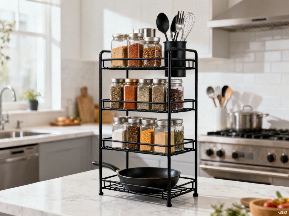 Multi-Tier Storage Shelf & Rack - image 1